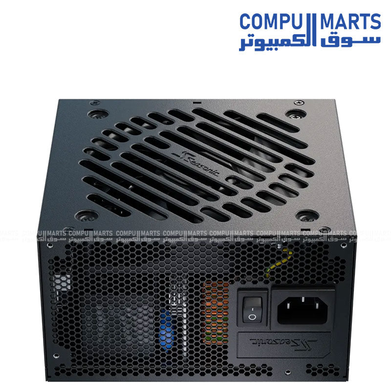 Fully modular ATX power supply with braided black cables OptiSink design and Cybenetics A- noise level available at Compumarts