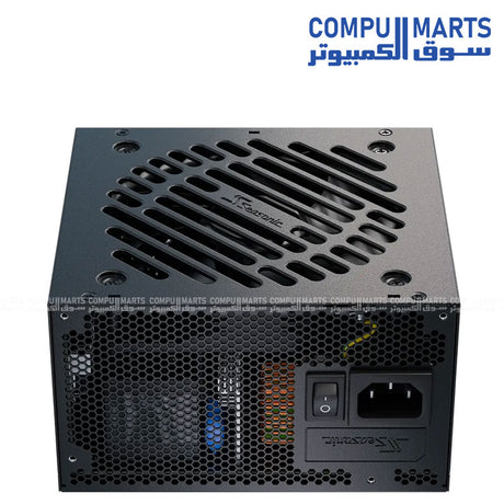 Fully modular ATX power supply with braided black cables OptiSink design and Cybenetics A- noise level available at Compumarts