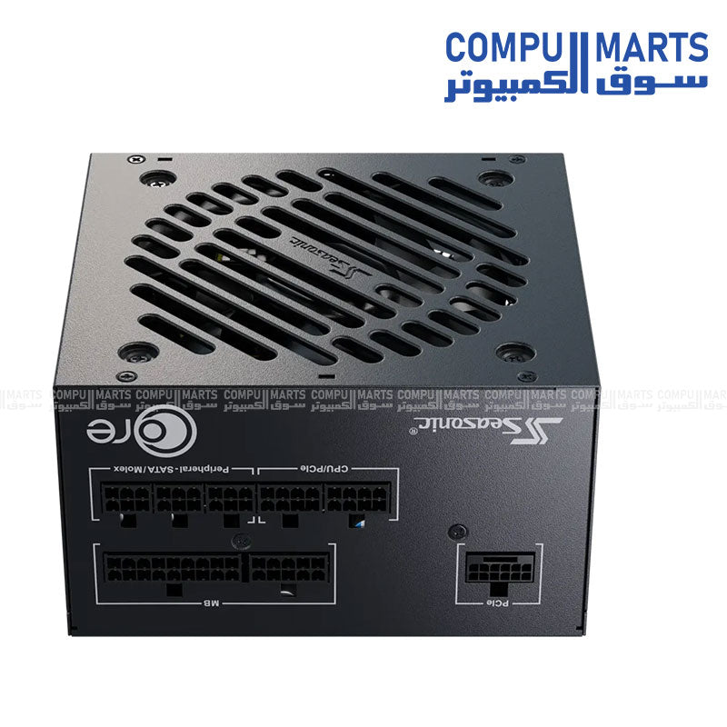 High efficiency ATX power supply 750W with fully modular cables and Hydro Dynamic Bearing fan designed for stable PC builds in Egypt