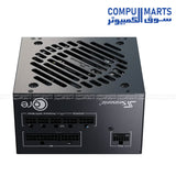High efficiency ATX power supply 750W with fully modular cables and Hydro Dynamic Bearing fan designed for stable PC builds in Egypt