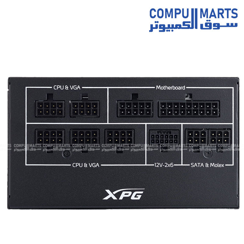 XPG Core Reactor II VE Modular Power Supply – 750W / 850W – 80 Plus Gold, ATX 3.1, Modular PSU with 120mm FDB fan
