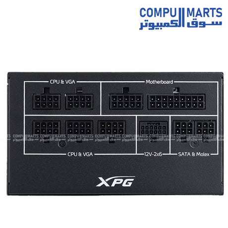 XPG Core Reactor II VE Modular Power Supply – 750W / 850W – 80 Plus Gold, ATX 3.1, Modular PSU with 120mm FDB fan