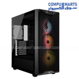 3200D RS ARGB – PC Case – Corsair – Mid Tower Airflow RGB Tempered Glass ATX Compatible