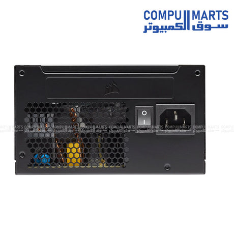 Corsair CX650 650W 80 Plus Bronze ATX power supply unit UK model compact low noise PSU gaming PC