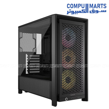 FRAME 4000D RS ARGB – PC Case – Corsair – Modular Mid Tower Airflow RGB Tempered Glass