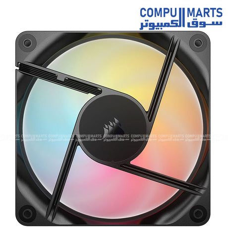Corsair RS120-R ARGB 120mm PWM reverse triple pack RGB case fans