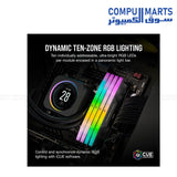 CORSAIR VENGEANCE DDR5 32GB 6800MT/s CL40 black desktop memory kit