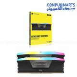 CORSAIR VENGEANCE RGB DDR5 32GB 6000MT/s CL28 gaming memory kit
