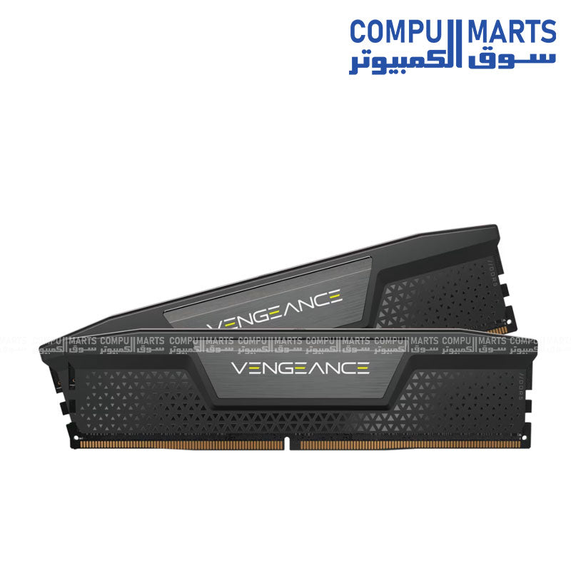 RAM CORSAIR/CMK48GX5M2E6000C36/ VENGEANCE DDR5 48GB (2 x 24GB) DDR5 6000 CL36-44-44-96 1.40V Intel XMP - BLACK
