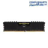 CORSAIR VENGEANCE LPX DDR4 8GB 3200MHz C16 black desktop memory kit