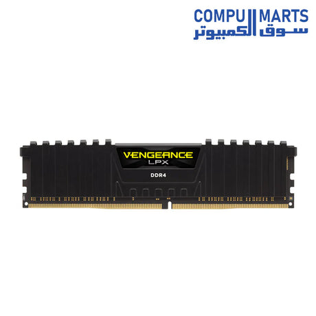 CORSAIR VENGEANCE LPX DDR4 8GB 3200MHz C16 black desktop memory kit