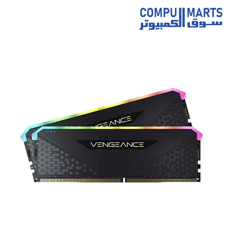 CORSAIR VENGEANCE RGB RS 64GB (2 x 32GB) DDR4 DRAM 3600MHz