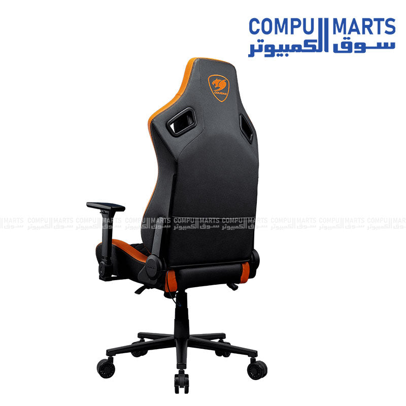 COUGAR Defensor ergonomic gaming chair with 4D folding armrests