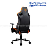 COUGAR Defensor ergonomic gaming chair with 4D folding armrests