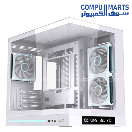 Cloud M DGT 3AF – PC Case – Xigmatek – Micro ATX High Airflow Gaming Case with Large GPU Support
