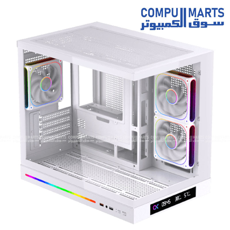 Cloud M DGT 3AF – PC Case – Xigmatek – Micro ATX High Airflow Gaming Case with Large GPU Support