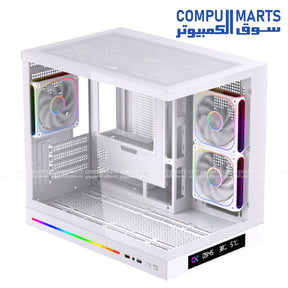 Xigmatek Cloud M DGT 3AF Digital LCD Case