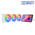 CONNECT- PRO -360 -Liquid- CPU -Cooler- with 7-inch- LCD- Display-360mm- Radiator, ARGB Fans for Intel & AMD