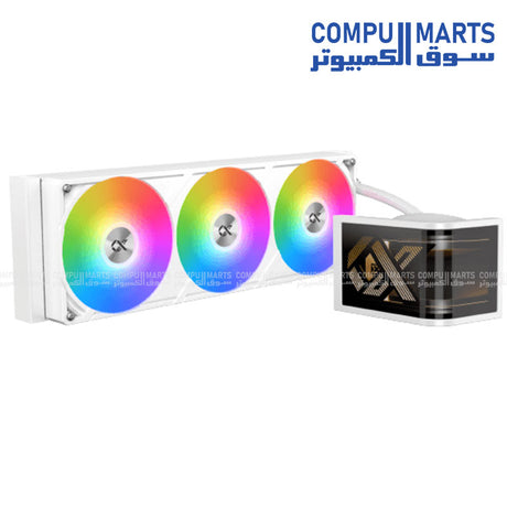 Xigmatek Connect Ultra 360 – 360mm ARGB Liquid CPU Cooler – AMOLED Display – Intel AMD – Egypt