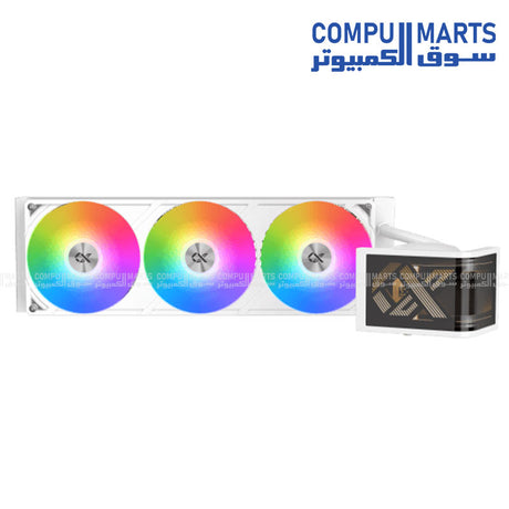Xigmatek Connect Ultra 360 – 360mm ARGB Liquid CPU Cooler – AMOLED Display – Intel AMD – Egypt
