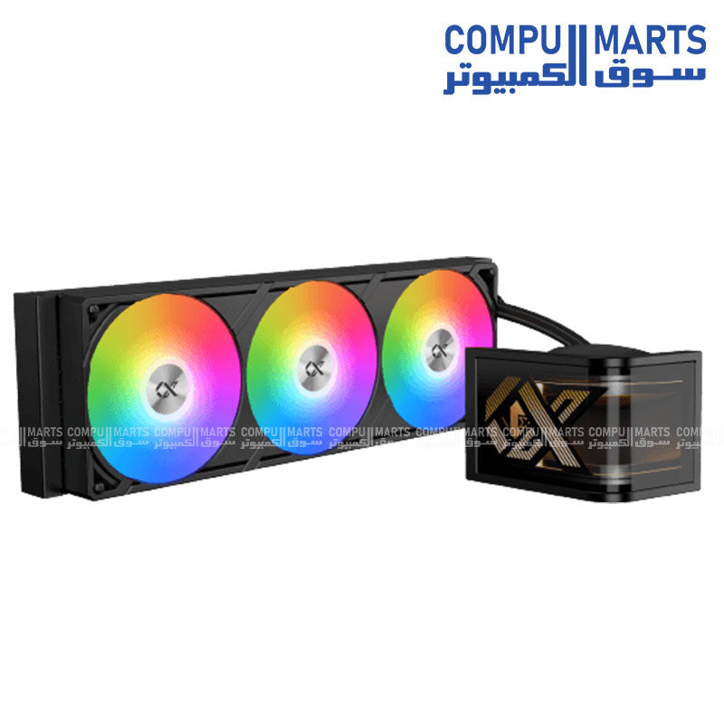 Xigmatek Connect Ultra 360 – 360mm ARGB Liquid CPU Cooler – AMOLED Display – Intel AMD – Egypt