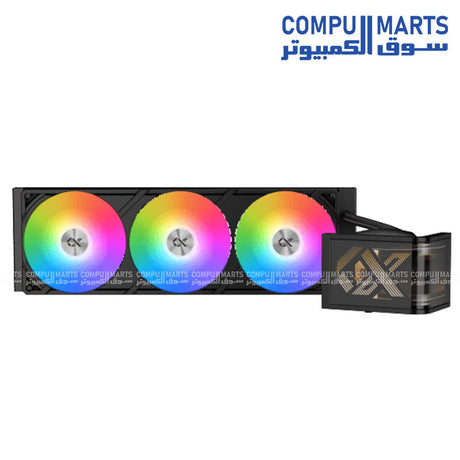 Xigmatek Connect Ultra 360 – 360mm ARGB Liquid CPU Cooler – AMOLED Display – Intel AMD – Egypt