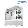 Cooler Master Elite 690 Wood White ATX mid tower PC case