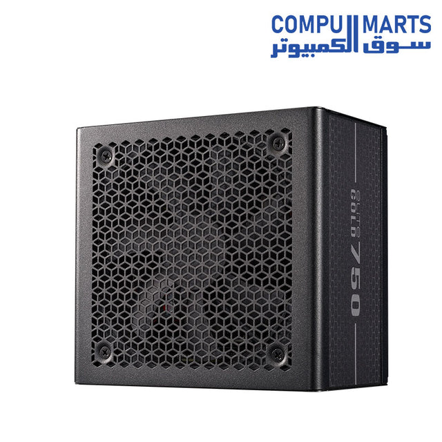 Cooler Master Elite Gold 750W ATX 3.1 Fully Modular Power Supply available in Egypt.