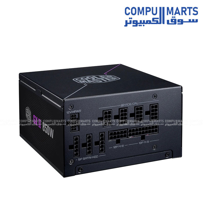 GX2 850 Gold Fully Modular ATX Power Supply A/EU Cord Color Box