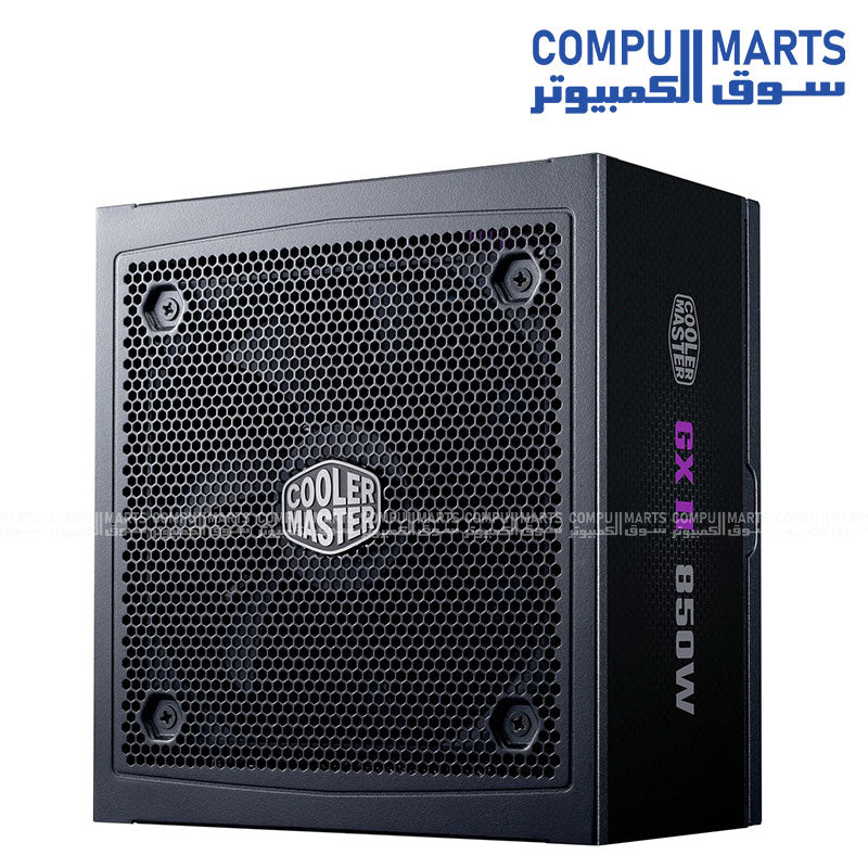 Cooler Master GX2 850 Gold Fully Modular ATX Power Supply – A/EU Cord, Color Box