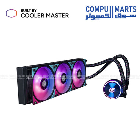 Full Tower Cooler Master bundle featuring HAF 700 chassis, Elite Gold 850 power supply and PL360 Flux AIO