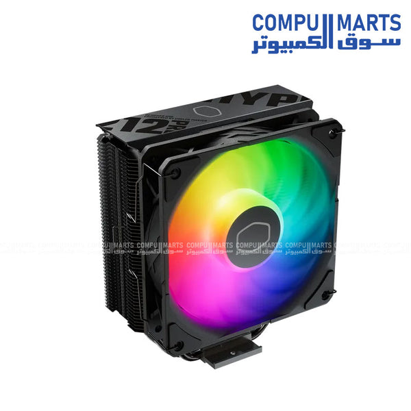 Cooler Master Hyper 212 Pro CPU Air Cooler with 4 Heat Pipes and 120mm PWM Fan for Intel and AMD processors Egypt