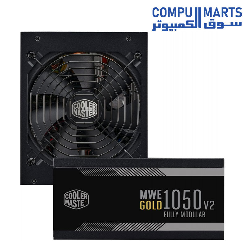 Cooler Master MWE Gold V2 1050W Power Supply in Egypt | Compumarts