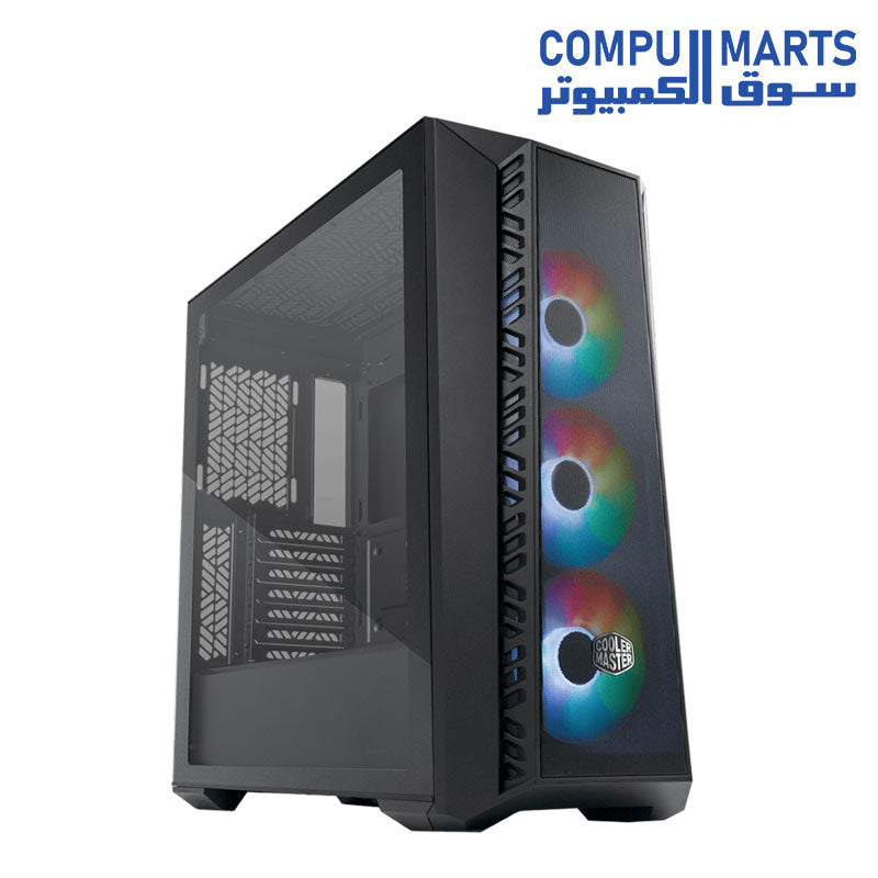 Cooler Master MasterBox 520 MESH ARGB ATX Case - Black