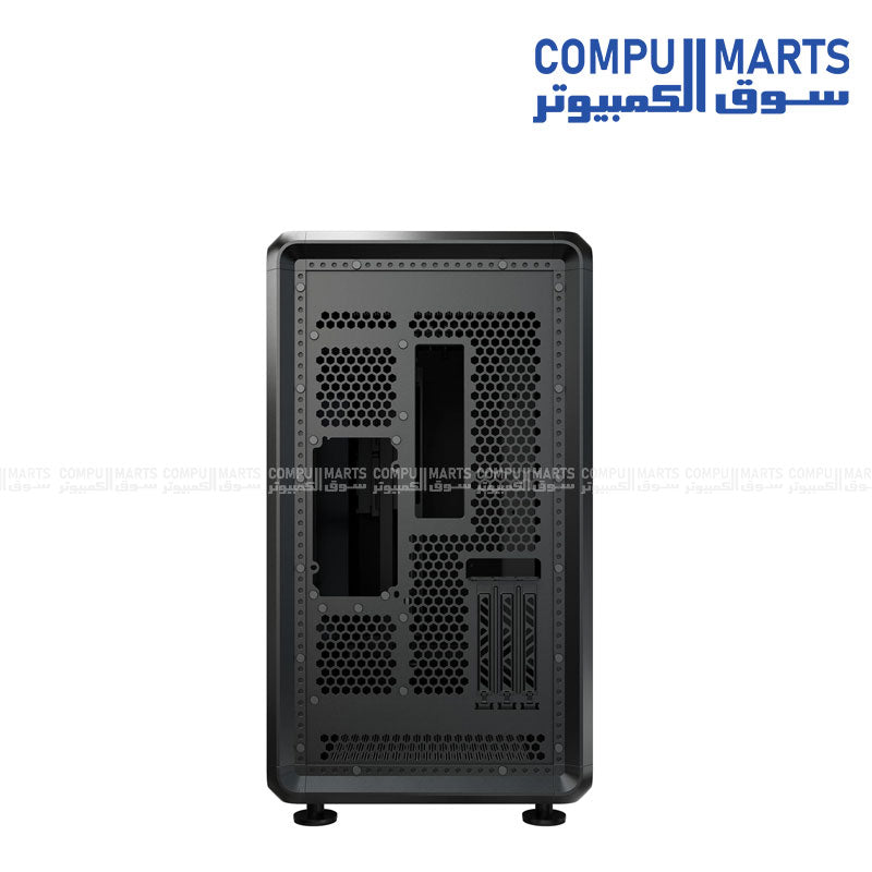 Mid tower enclosure with USB 3.2 Gen1 ports and USB 4 Type-C connectivity offered through Compumarts Egypt