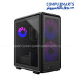 Cooler Master MasterFrame 500 Mesh ARGB Mid Tower Case Black Tempered Glass