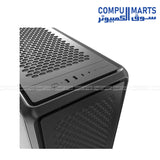 Cooler Master MasterFrame 600 Black Mid Tower Case Tempered Glass