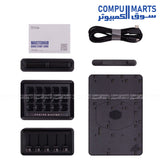 MasterHUB Creator Kit – Macro Pad – Cooler Master – 15 Key Display Modular Control Pad for Streaming Editing Workflow