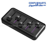 MasterHUB Creator Kit – Macro Pad – Cooler Master – 15 Key Display Modular Control Pad for Streaming Editing Workflow