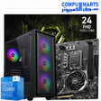 Core i5-14400F gaming PC bundle with RTX 3060 Ventus 2X graphics card, 16GB RAM, MSI B760M-E motherboard, and MSI 240Hz gaming monitor, optimized for high-performance gaming and smooth visuals.