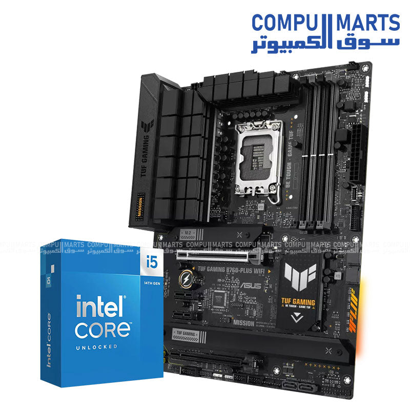 Core i5-14600K + MB ASUS TUF GAMING B760-PLUS WIFI