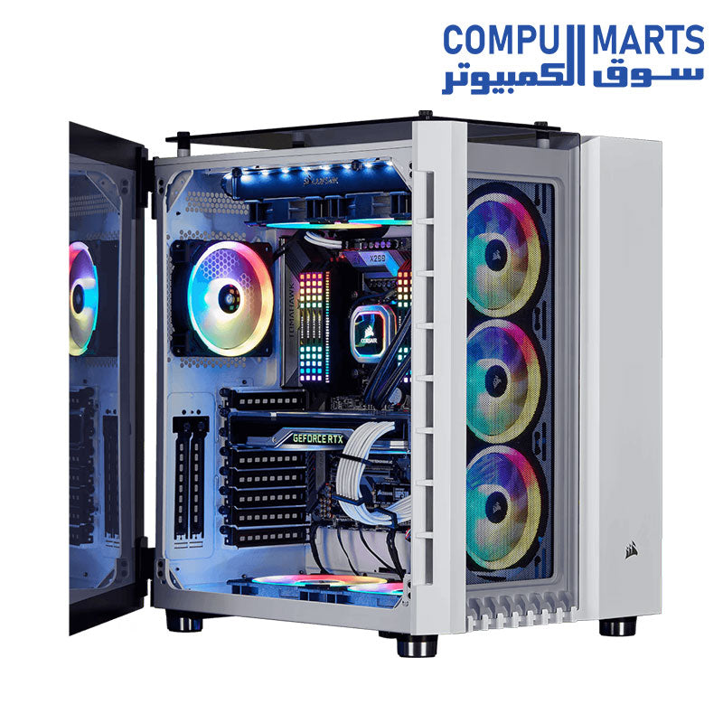 Corsair Crystal Series 680X RGB ATX High Airflow Tempered Glass