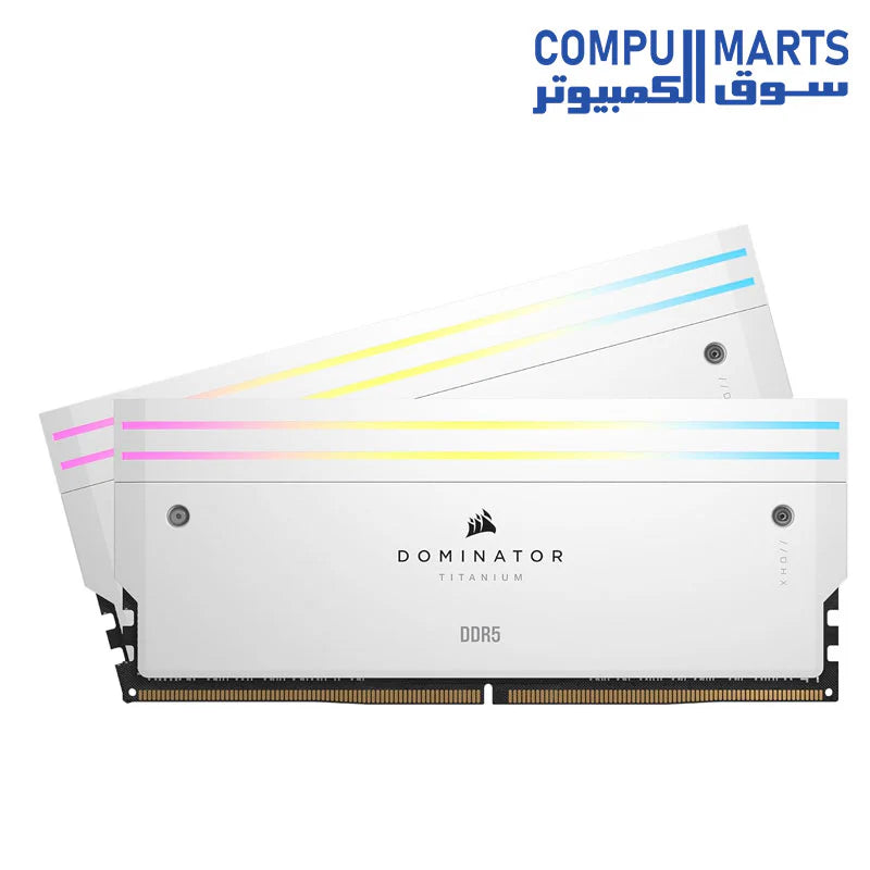 CORSAIR Dominator Titanium RGB DDR5 RAM DDR5 6600MHz CL32