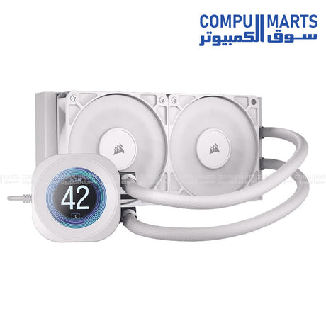 Corsair NAUTILUS 240 RS LCD liquid CPU cooler 240mm radiator