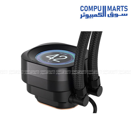 Corsair NAUTILUS 240 RS LCD liquid CPU cooler 240mm radiator