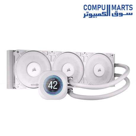 CORSAIR NAUTILUS 360 RS LCD Liquid CPU Cooler with LCD 