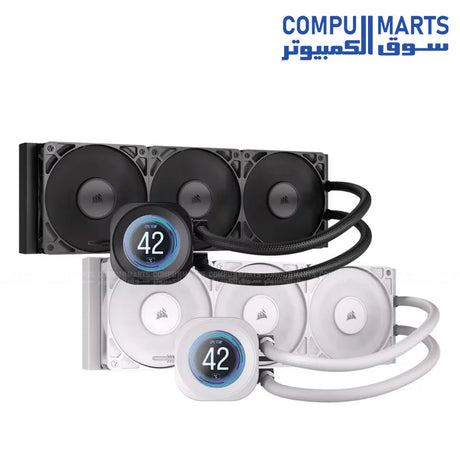 CORSAIR NAUTILUS 360 RS LCD Liquid CPU Cooler with LCD 