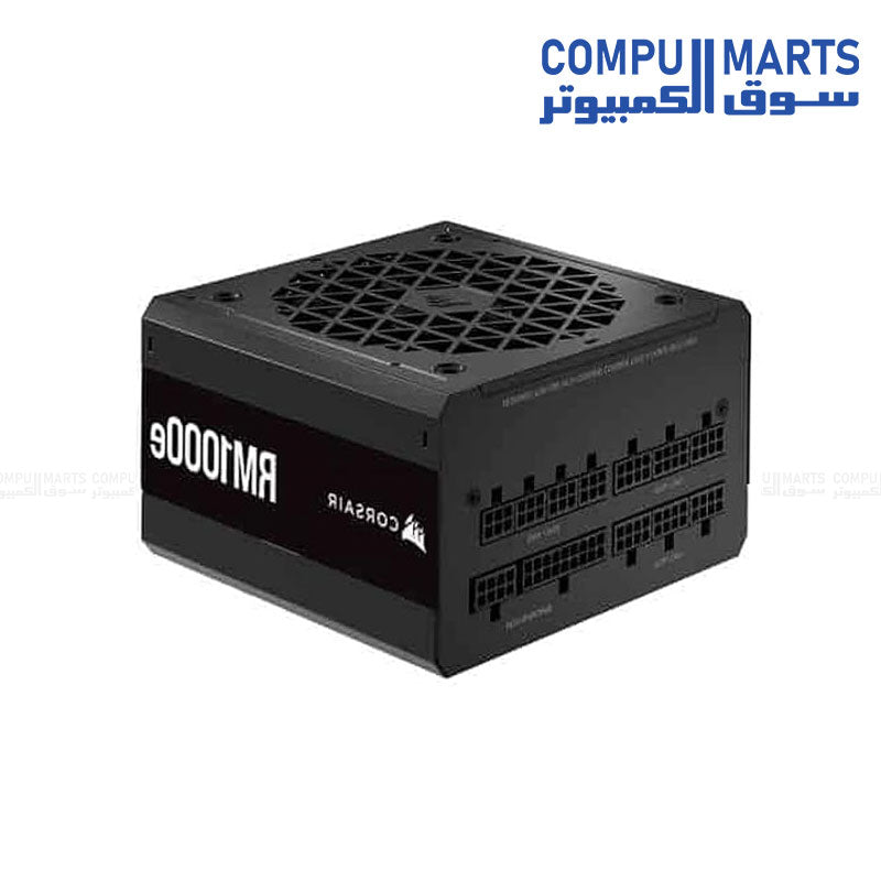 Corsair RM1000e 1000W PSU - 80 Plus Gold - ATX 3.1 - Fully Modular - 7 Years Warranty - Black
