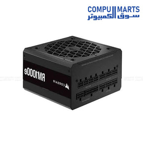 Corsair RM1000e 1000W Fully Modular ATX 3.1 Power Supply Unit Black