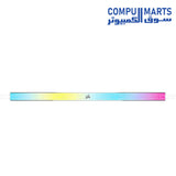 Corsair VENGEANCE RGB 128GB (4x32GB) DDR5 5600MT/s CL40 UDIMM Desktop RAM – Intel XMP – Black